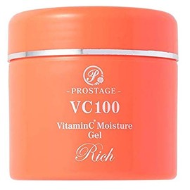 All-On-One Gel, Large Capacity, 7.1 oz (200 g), Prostage VC100, VitaminC, Moisture Gel, Rich, Vitamin C, Moisture, All-in-One Gel, Rich, 100 Times Penetrating Type Vitamin C, Derivative Formula, Dense Gel, APPS, Set of 2