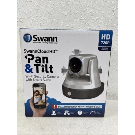 SwannCloud HD Pan & Tilt Wi-Fi Security Camera With Smart Alerts