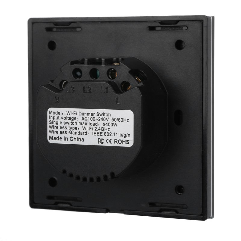 Wifi Smart Dimmer Switch Voice Touch Phone APP Remote Control