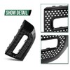 LQI Front Fog Light Cover Lamp Bezel Left and Right