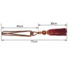 1 Pair Curtain Tiebacks Holdbacks Clip Binding Rope Tie Backs