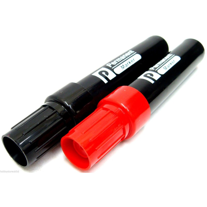 Pennine Jumbo Permanent Markers (Pack of 2)