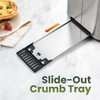 Elite Gourmet ECT3401 Long Slot 4 Slice Toaster, 1.5” Slot