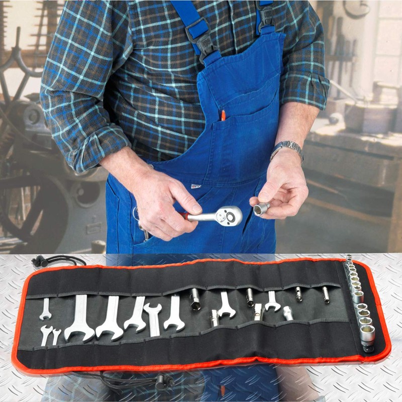 Connex Tool roll | Roll tool bag | Organizer with