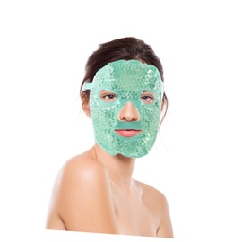 Ipetboom Lady Facial Mask Reusable Cold/Mask Face Care for Dark Circles Sedative Hydrotherapy