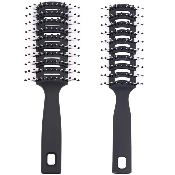 GEN'C BÉAUTY Vented Hair Brush Set – Large and Small