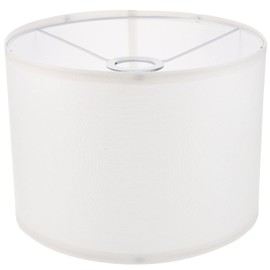 TOVINANNA Drum Lampshades, Seaside Village Medium Lampshades Beige Lampshades Table Lampshade Floor Lamp Cover Linen Lamp Shade Bedside Floor Lamp Shade Replacement for Lighting Fixture