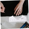 SHINEOFI 8Pcs Shirt Ruler Guide Precise Neck Measurement for DIY