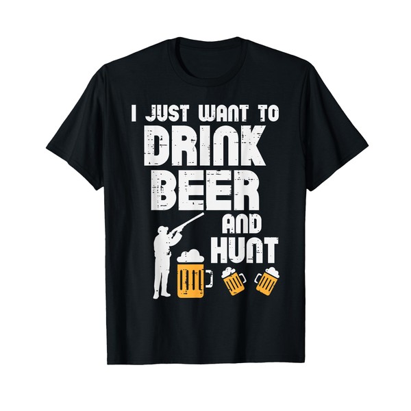 Just Want To Hunt Funny Deer Hunting Hunter Dad Grandpa