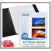 Dunwell 5x7 Photo Sleeves for 3-Ring Binder, (25 Pack) 5x7",