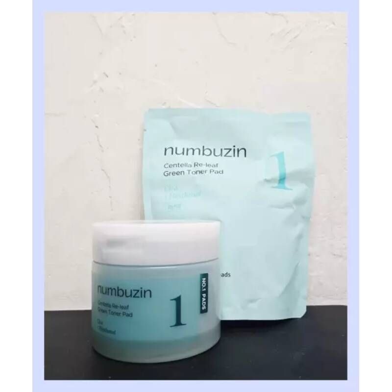넘버즈인 Cica ground green pad Numbersin No. 1 refill plan