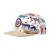 Djinns - Cheetah Linen - Snapback Baseball Cap Hat Cap