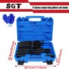 SGT Snap Ring Pliers Set,10 Pcs Internal & External Circlip