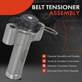A-Premium Timing Belt Tensioner Assembly Compatible with Toyota 4Runner 1993-1995, Pickup 1993-1995, T100 1993-1994, 3.0L