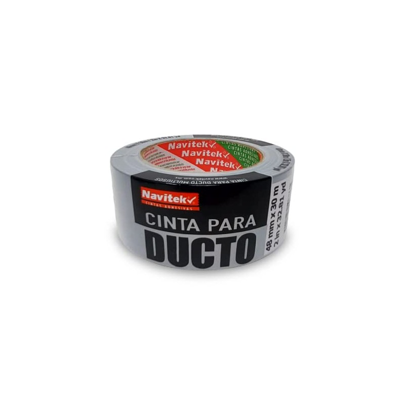 Cinta Navitek Multiusos Duct Tape 48mm X 30m Plata
