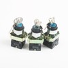Latching Push Button Switch, 2 Position 22mm Self-locking Switch Lock