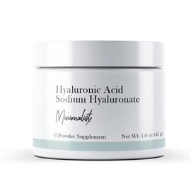 Minimalist Minimalist Hyaluronic Acid (1.6 oz) Sodium Hyaluronate, Powder, Dietary Supplement