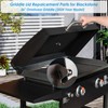 Upgrade Hinged Lid for Blackstone 1517 28 Inch Omnivore Griddle