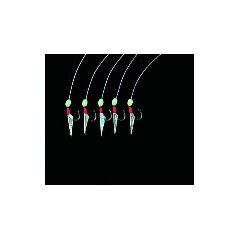 HERINGVORFACH ECHTE FISCHHAUT CIRCLE-HOOK / Jenzi 7780105