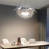 PROYONGOO Bird's Nest Art Pendant Lamp, Creative LED Hanging Ceiling