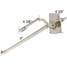 Pe Fraser OP-021,31538,Amesbury Truth,entryguard Dual arm (Left),Truth Hardware,Grey,3.81x12.07x48.9 cm; 535.24 Grams