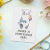 Mr. & Mrs. Panda Postcard Bus Driver Heroes - Gift,