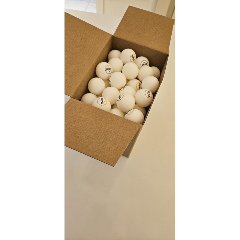 RPG 100 1* ITTF Grade ABS Table Tennis Balls, 40+