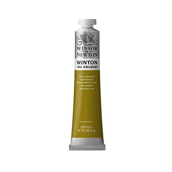 Winsor & Newton Winton Oil Color Paint, 200-ml Tube, Azo