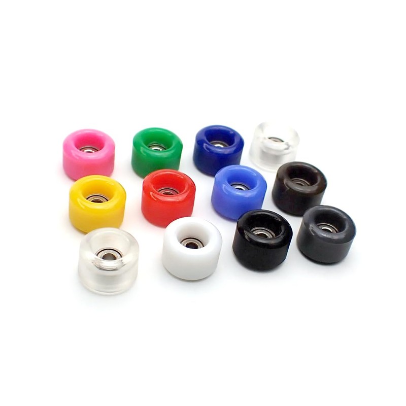 SPITBOARDS Fingerboard Urethane Wheels 60D with Real Ball Bearings Professional