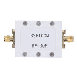 Band Stop Filter 88‑108M Anti FM Interference CNC Aluminum Alloy Shell Passive Notch Filter