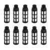 Black Plastic Exhaust Air Silencer 1/8" Air Line Pneumatic Mufflers