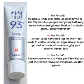 MedianKorea Original & Whitening Toothpaste 120G