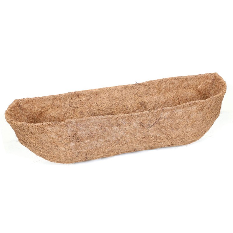 RUDDINGS WOOD Preformed Molded Outdoor Coco Liner for Wall Trough