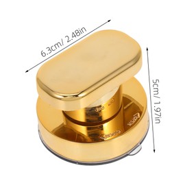 SEWACC 2pcs Suction Cup Cabinet Handles Self Stick Pulls for Kitchen Bathroom and Refrigerator Doors Durable Grip with Modern Design for Versatile Use