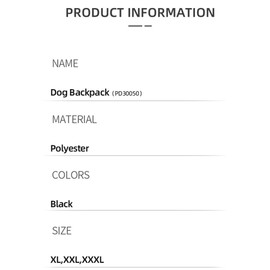 Backpack Carrier for Large Dog Full Body Dog Sling with Handle Dog Lift Harnesses with Reflective Strips for Elderly Disabled Dogs