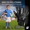 Reusch Attrakt Solid Junior Unisex Goalkeeper Gloves, Black 6