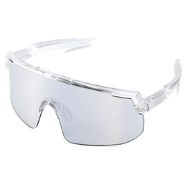 BATFOX Photochromic Cycling Sunglasses for Men & Women,UV400 Sports Glasses W/Adjustable TR90 Frame for Running,Baseball,MTB