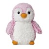 Aurora Pink and Blue Pom Pom Penguin 6 Inch Plush