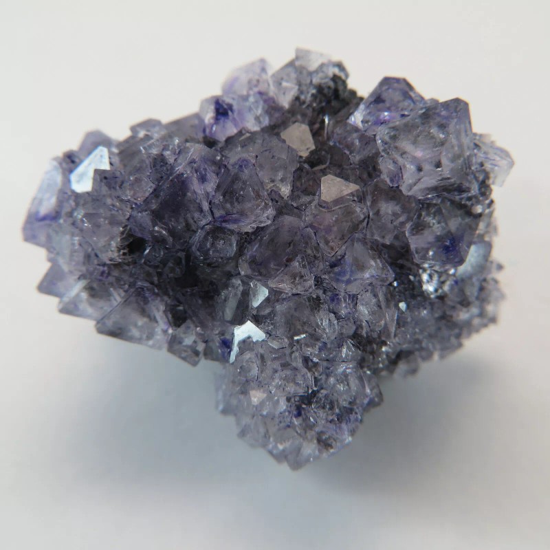 ALUM (small), PURPLE color Lab created Display MINERAL, from POLAND