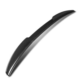 ‎DNA MOTORING 2-SPC-6640-CF Carbon Fiber Rear Trunk Lid Spoiler Wing V-Style Compatible with 06-07 Lexus GS430 / 07-11 GS450h / 08-11 GS460 / 2006 GS300,Black