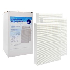 EZ SPARES 3Pcs True Hepa Filter Replacement,Compatible with Honeywell Models HPA300, HPA100 and HPA200,Compared with HRF-R2, HRF-R3, Filter R