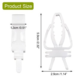 Mivofun 8pcs Bird Cage Food Holder, Parrot Fruit Vegitable Bracket, Pet Feeder Clip Accessory, for Budgie Parakeet Cockatoo Macaw Cockatiel Conure