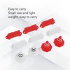 50pcs RC Car Racing Road Barrier Plastic Portable 10pcs RC