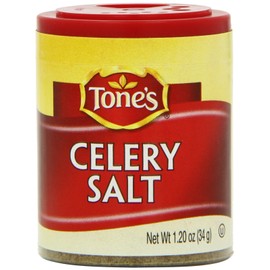 Tone's Mini's Celery Salt, 1.20 Ounce (Pack of 6)