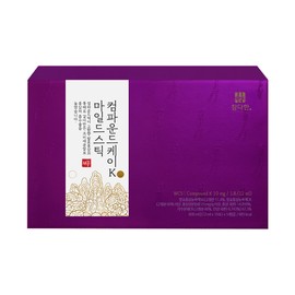Chamdahan Compound K K Mild Stick Fermented Red Ginseng Red Ginseng Liquid 50 packets, 1 piece / 참다한 컴파운드케이K 마일드 스틱 발효 홍삼 홍삼액 50포, 1개