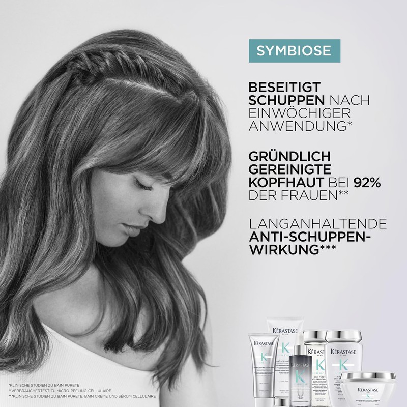 Kérastase Symbiosis, Exfoliating Anti-Dandruff Hair Care, Exfoliating for Sensitive and