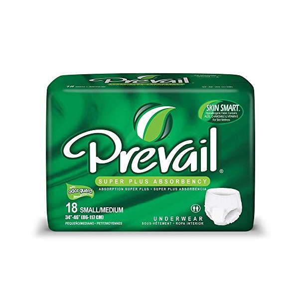 Prevail Super Plus Absorbency Underwear Size: Large