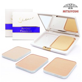 Mitsuyoshi Sharena Powderly Foundation Refill / Main Product HD-23 / 24 / 25 - Exclusive Case / 미츠요시 샤레나 파우더리 파운데이션 리필 / 본품 HD-23 / 24 / 25 - 전용케이스