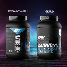 EFX Sports Karbolyn Fuel | Fast-Absorbing Carbohydrate Powder | Carb Load, Sustained Energy, Quick Recovery | Stimulant Free | 36 Servings (Blue Razz Watermelon)