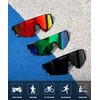 HENGOSEN Sports Sunglasses-Men Polarized Sun-glasses: Running Sunglasses Men Women Polarized